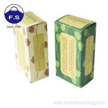 OEM Recycled Paper Colourful Soap Paper Box Printing